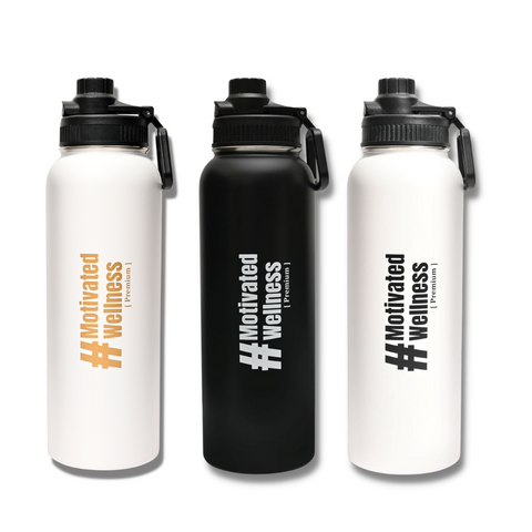 Motivated + Mad Stainless Steel Water Bottle